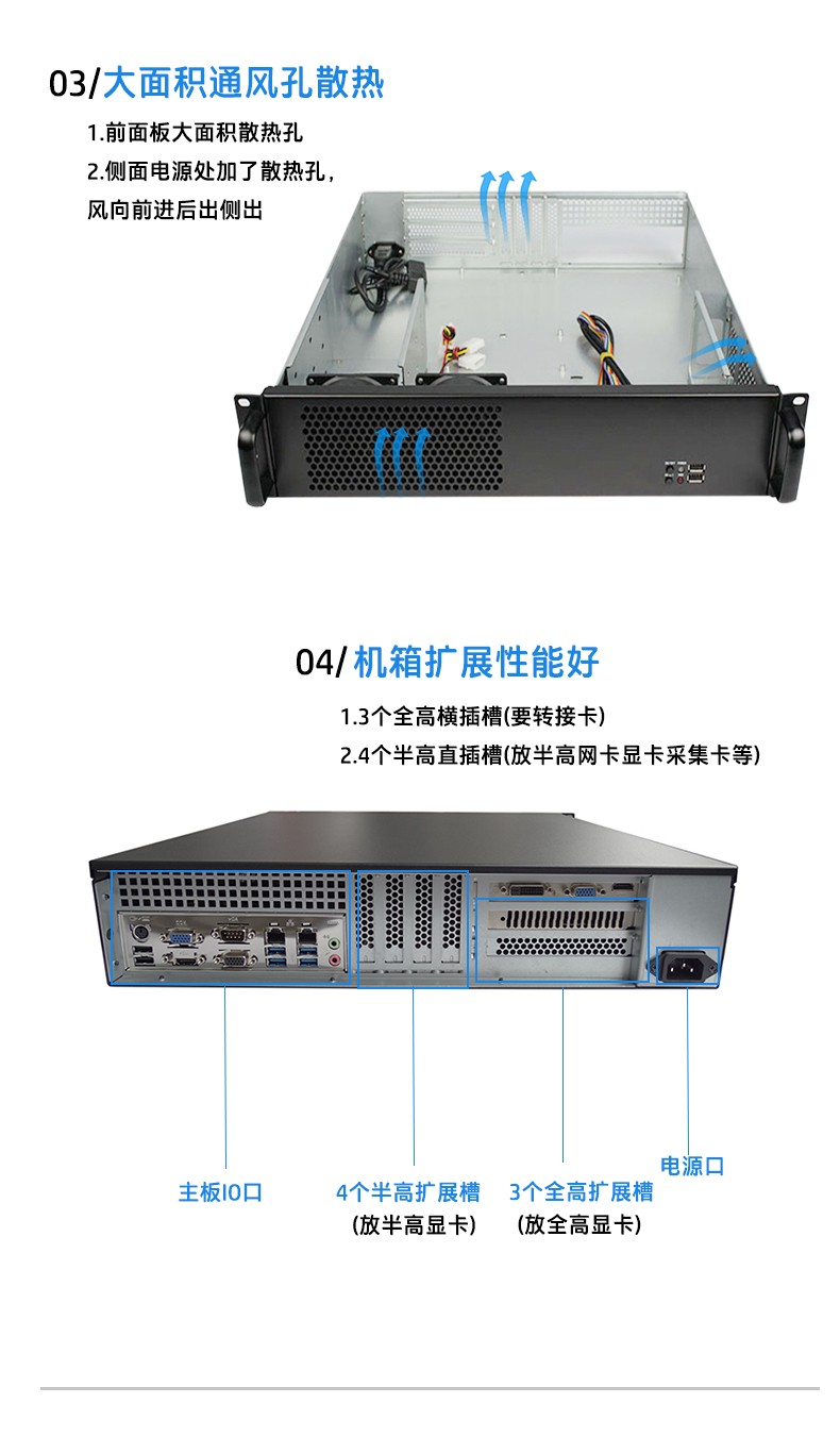 上架2U工控機IPC-8206 產(chǎn)品細(xì)節(jié)